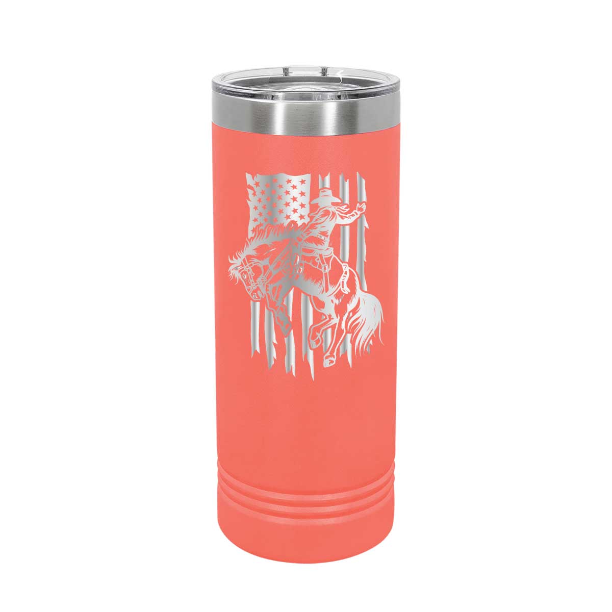 American Rodeo Bronco - 22oz Skinny Tumblers