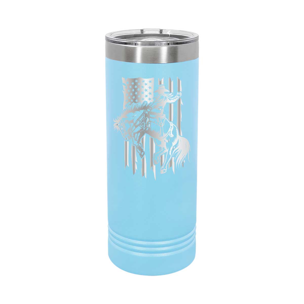 American Rodeo Bronco - 22oz Skinny Tumblers
