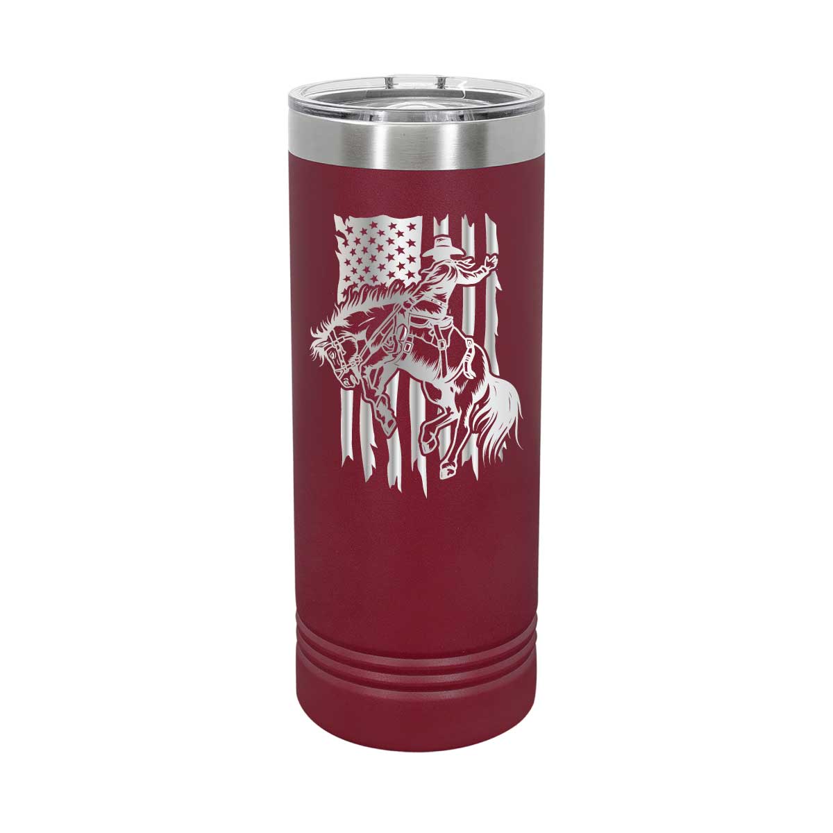 American Rodeo Bronco - 22oz Skinny Tumblers