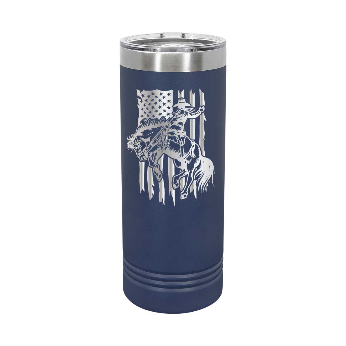 American Rodeo Bronco - 22oz Skinny Tumblers