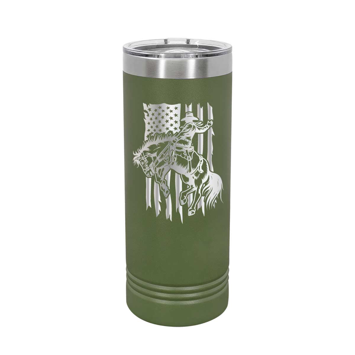 American Rodeo Bronco - 22oz Skinny Tumblers