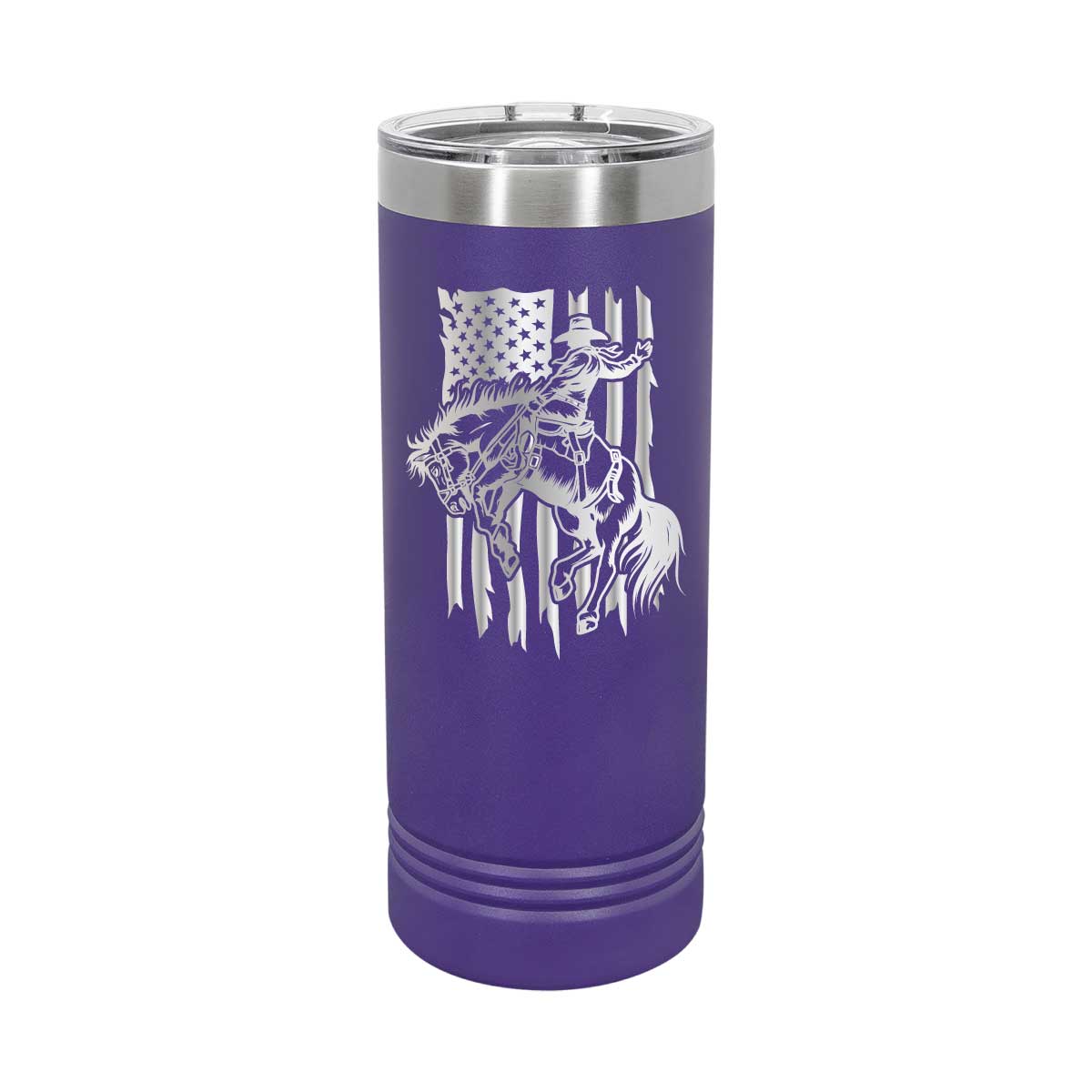 American Rodeo Bronco - 22oz Skinny Tumblers
