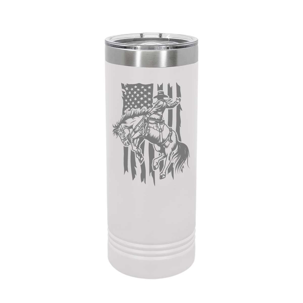 American Rodeo Bronco - 22oz Skinny Tumblers