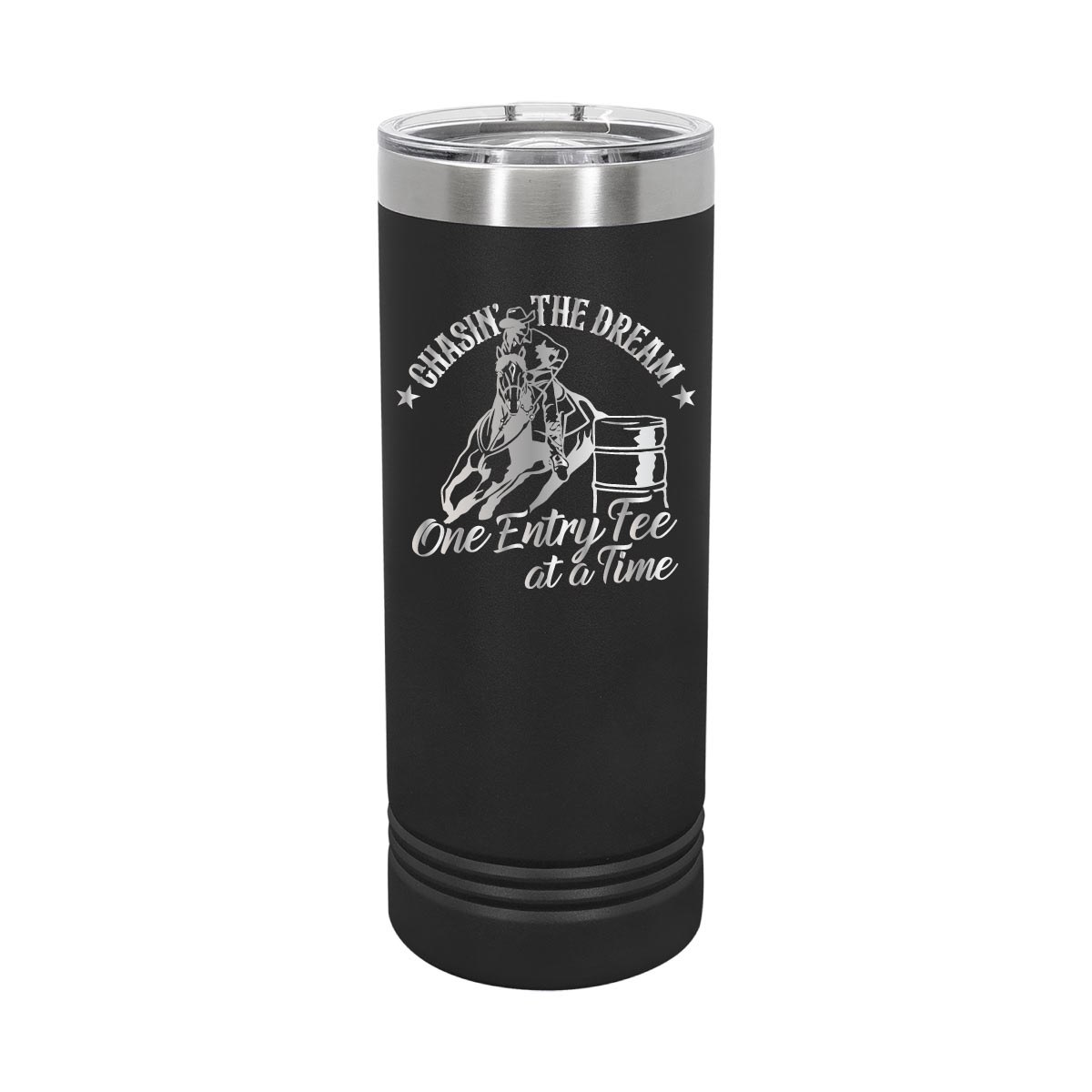 Barrel Racing Rodeo - 22oz Skinny Tumblers
