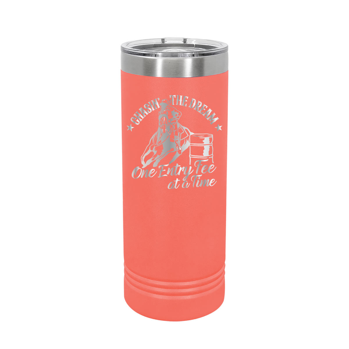 Barrel Racing Rodeo - 22oz Skinny Tumblers