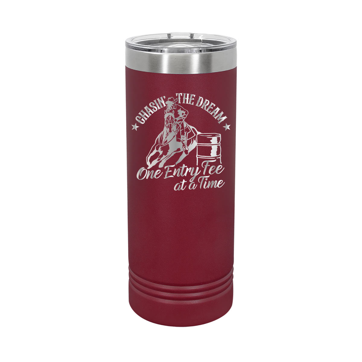 Barrel Racing Rodeo - 22oz Skinny Tumblers