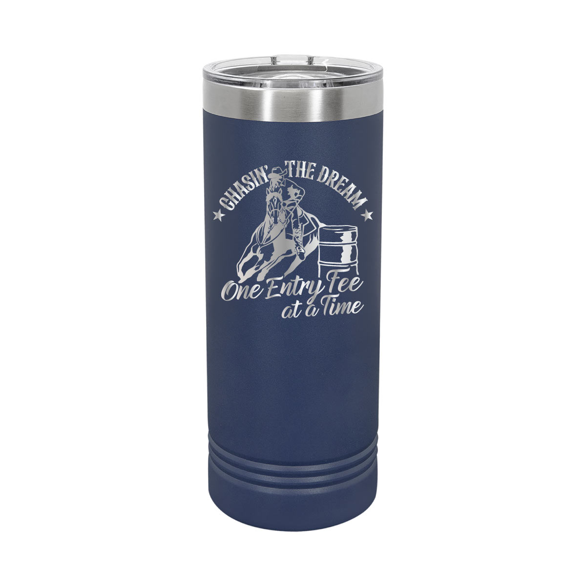 Barrel Racing Rodeo - 22oz Skinny Tumblers