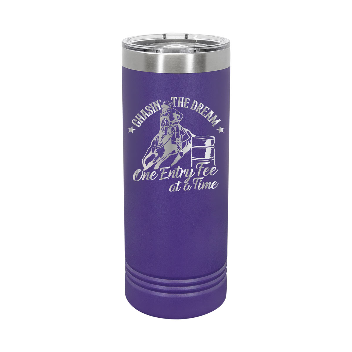 Barrel Racing Rodeo - 22oz Skinny Tumblers