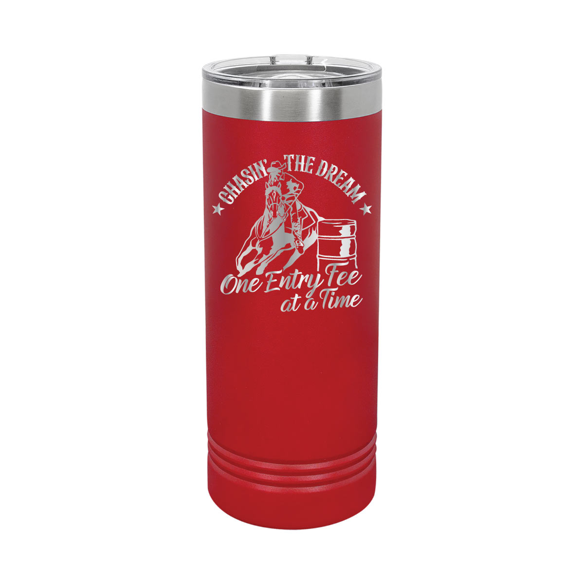 Barrel Racing Rodeo - 22oz Skinny Tumblers