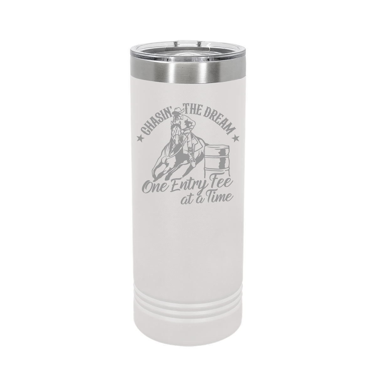 Barrel Racing Rodeo - 22oz Skinny Tumblers