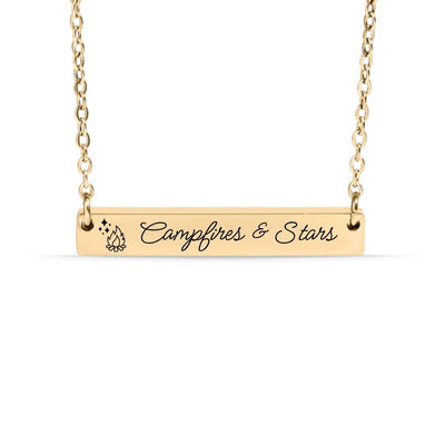 Wander & Wild Collection - Horizontal Bar Necklaces