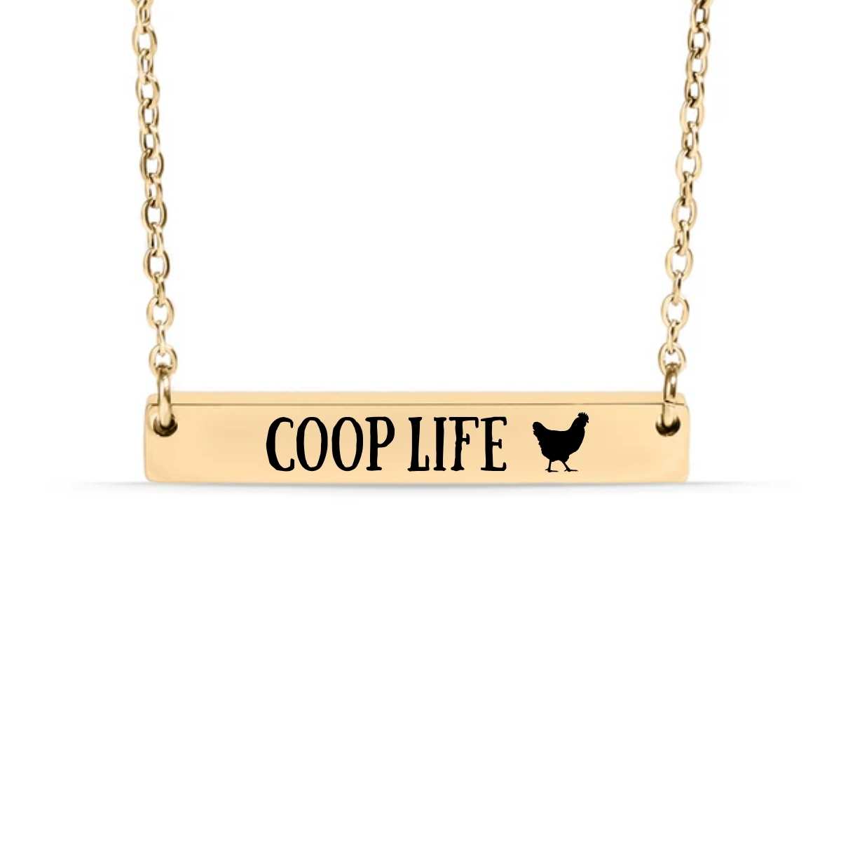 Rooted & Raised Collection - Horizontal Bar Necklaces