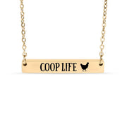 Rooted & Raised Collection - Horizontal Bar Necklaces