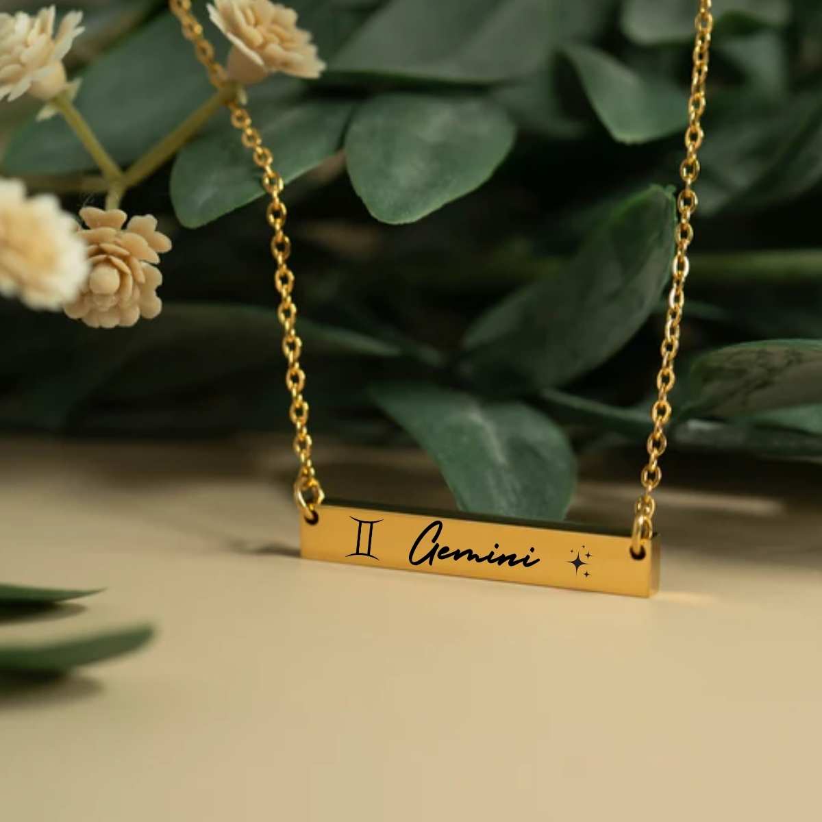 Zodiac Collection - Horizontal Bar Necklaces