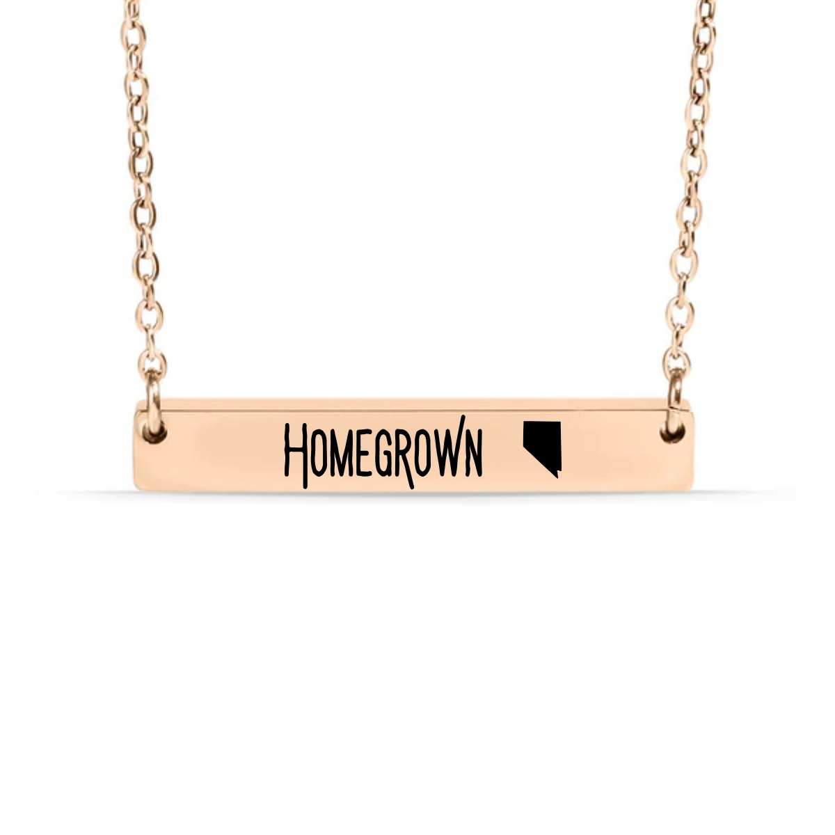 Homegrown State Collection - Horizontal Bar Necklaces