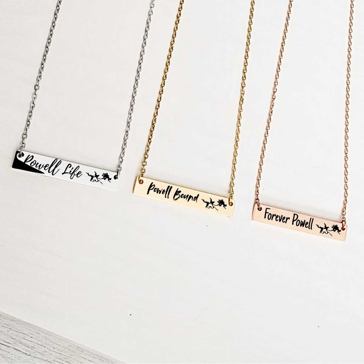 Lake Powell Collection - Horizontal Bar Necklaces