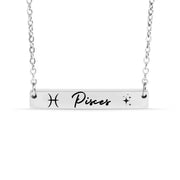 Zodiac Collection - Horizontal Bar Necklaces