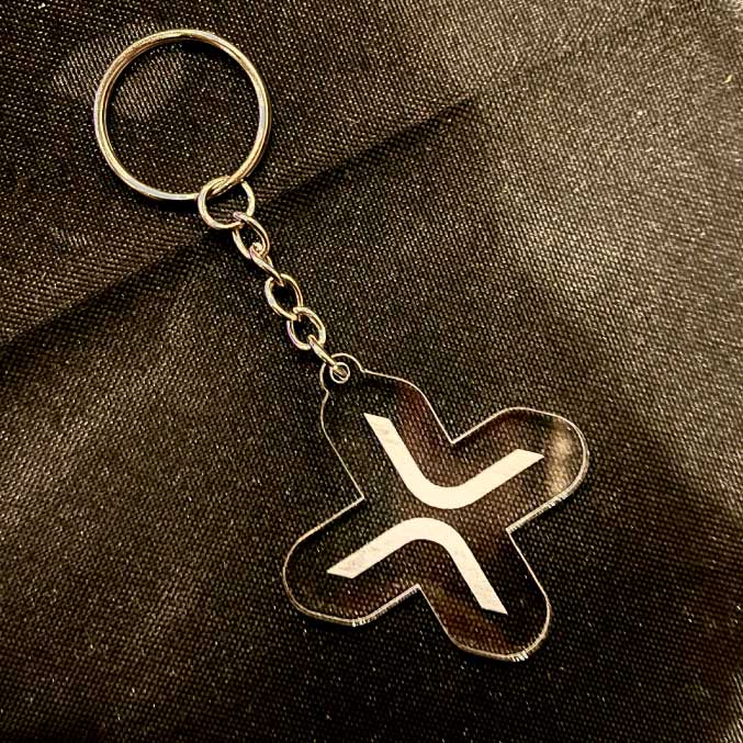 Keychain - Clear X