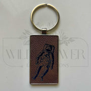 XRP Astronaut Keychain - Leather/Metal