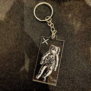 Keychain - Clear Astronaut X