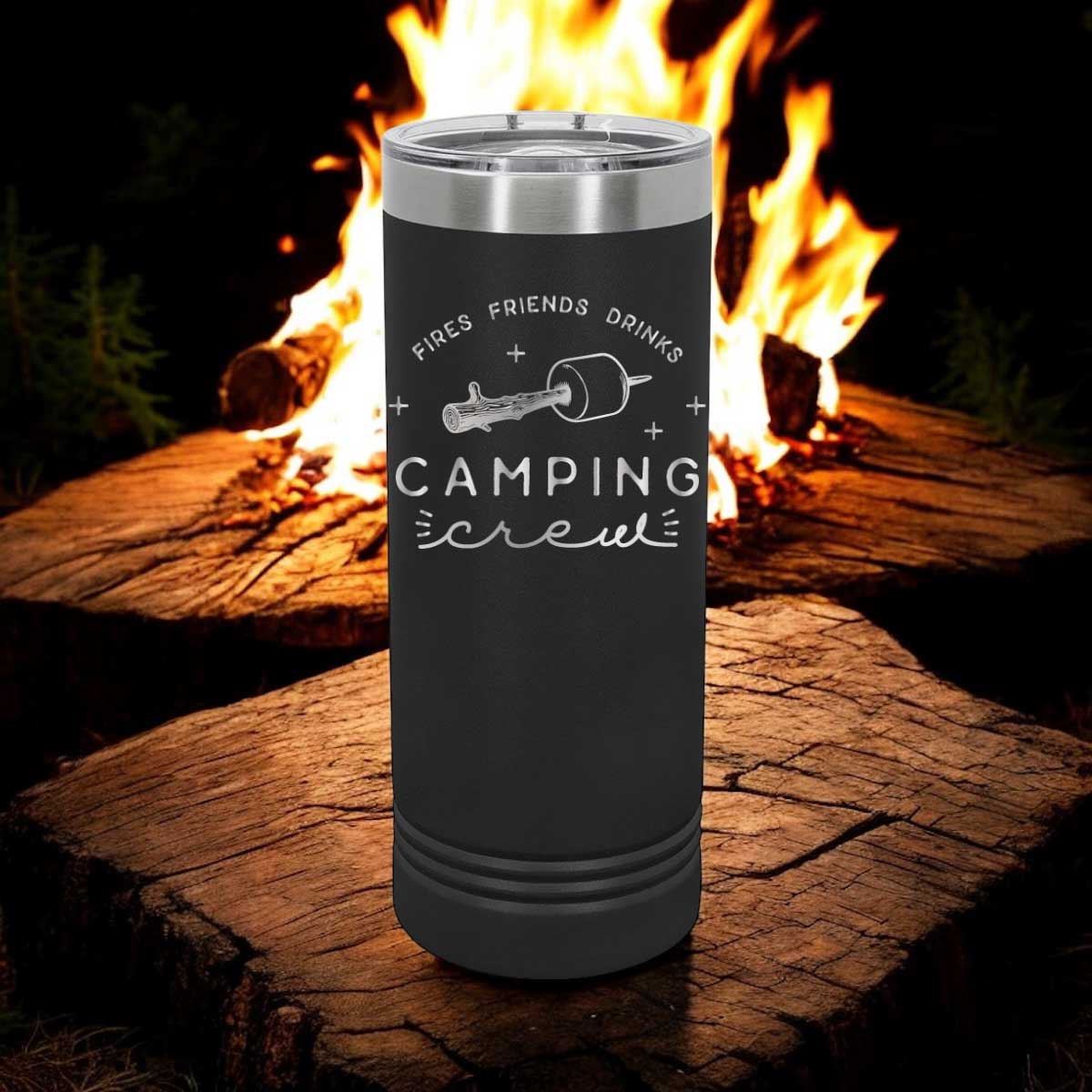 Camping Crew - 22oz Skinny Tumblers