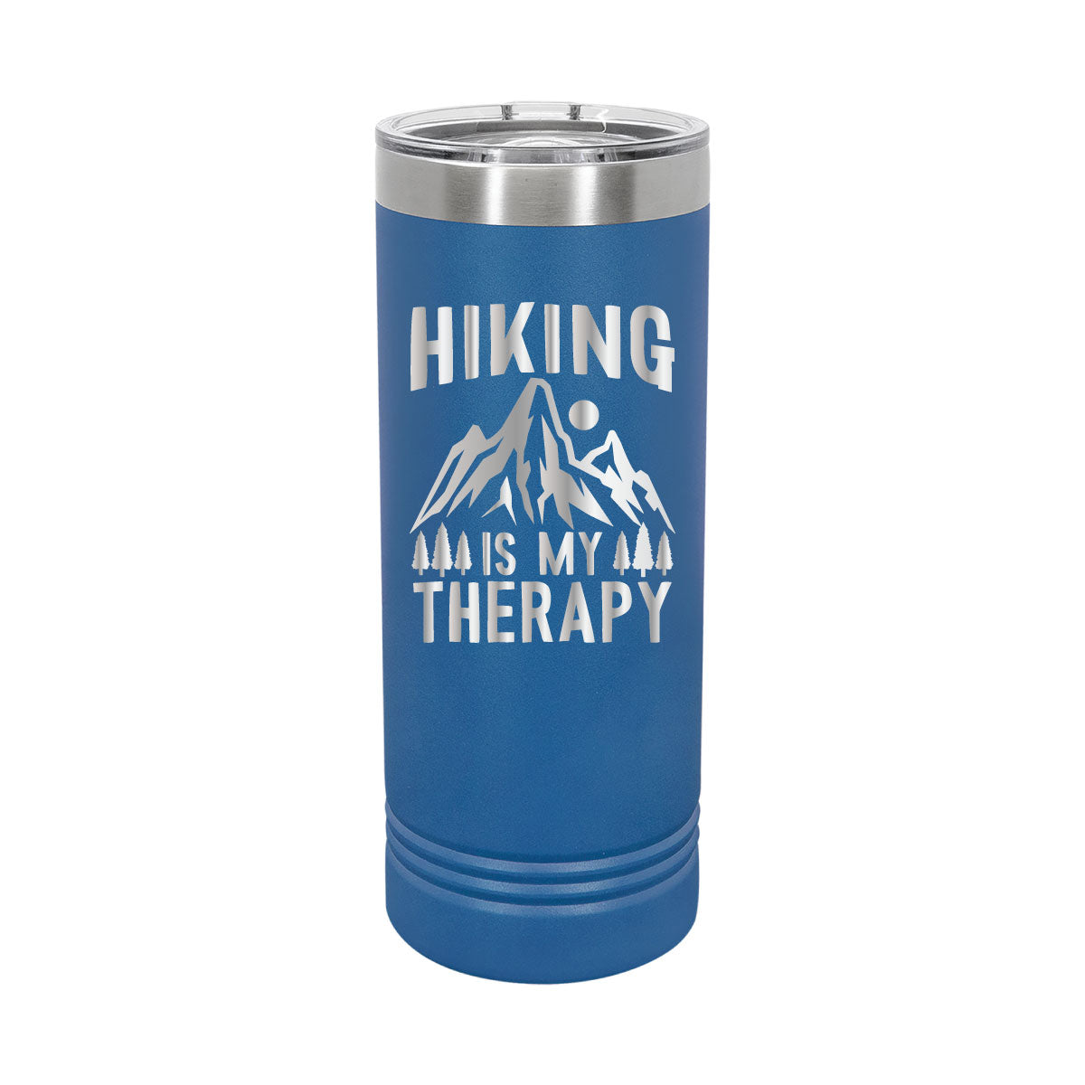 Hiking is My Therapy - 22oz Skinny Tumblers