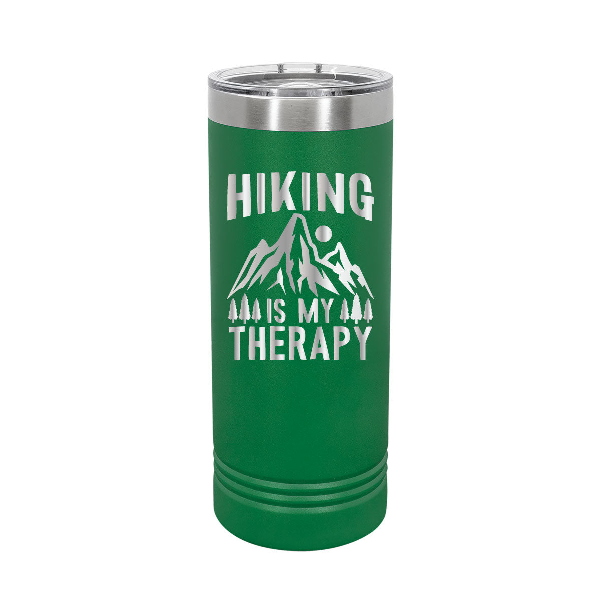 Hiking is My Therapy - 22oz Skinny Tumblers