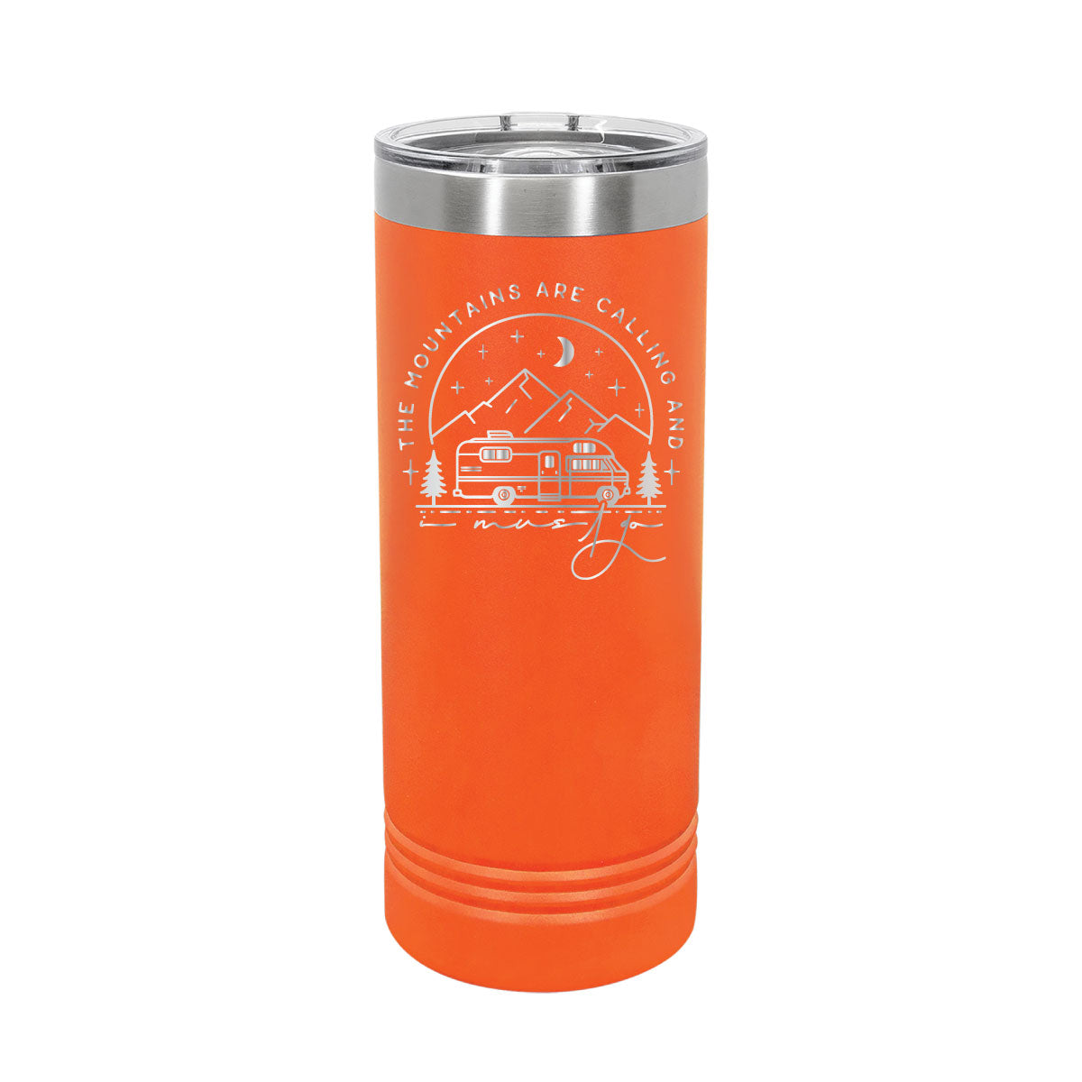 The Mountains are Calling - 22oz Skinny Tumblers