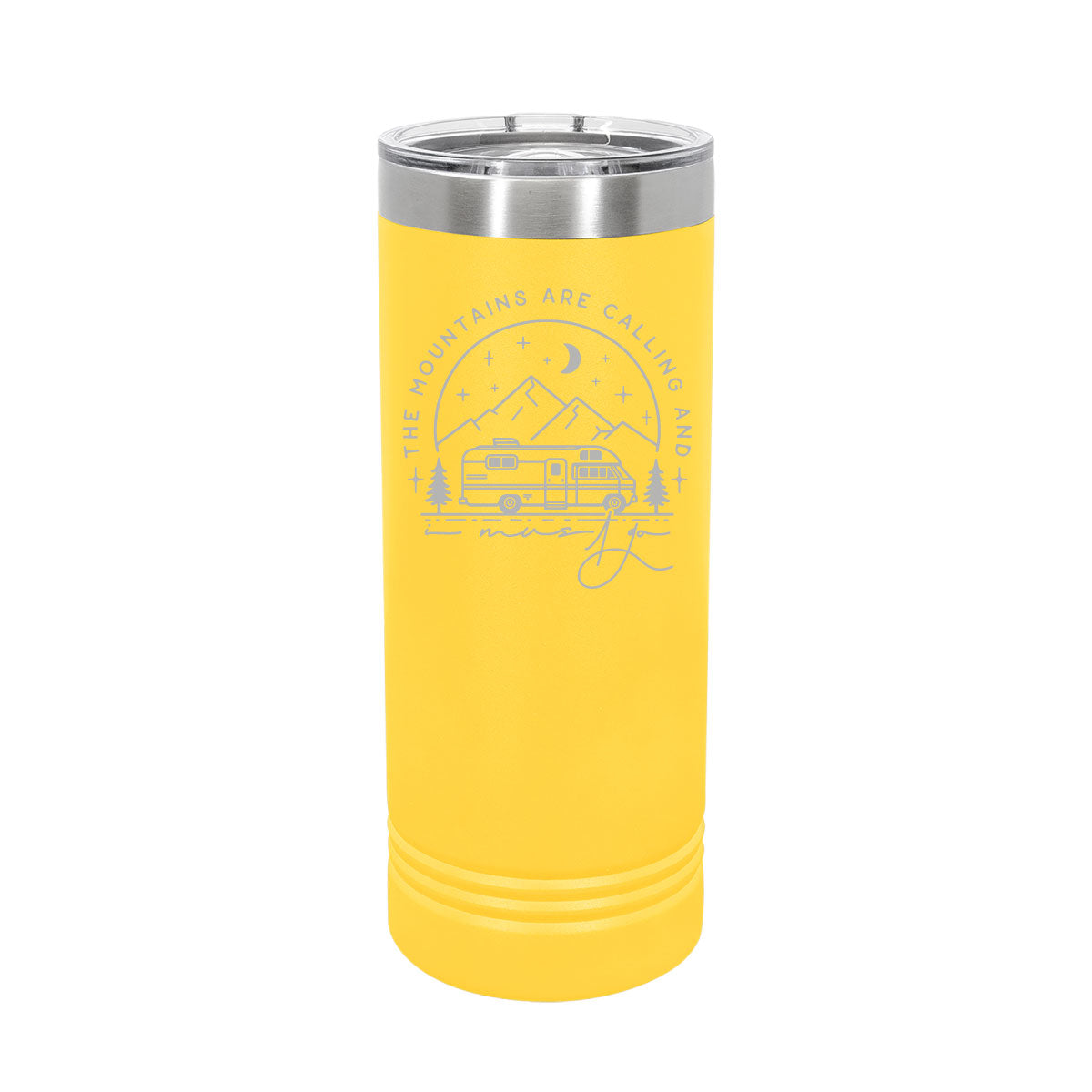 The Mountains are Calling - 22oz Skinny Tumblers