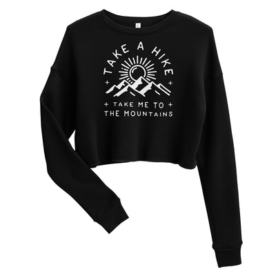 Take a Hike - Crop Sweatshirt