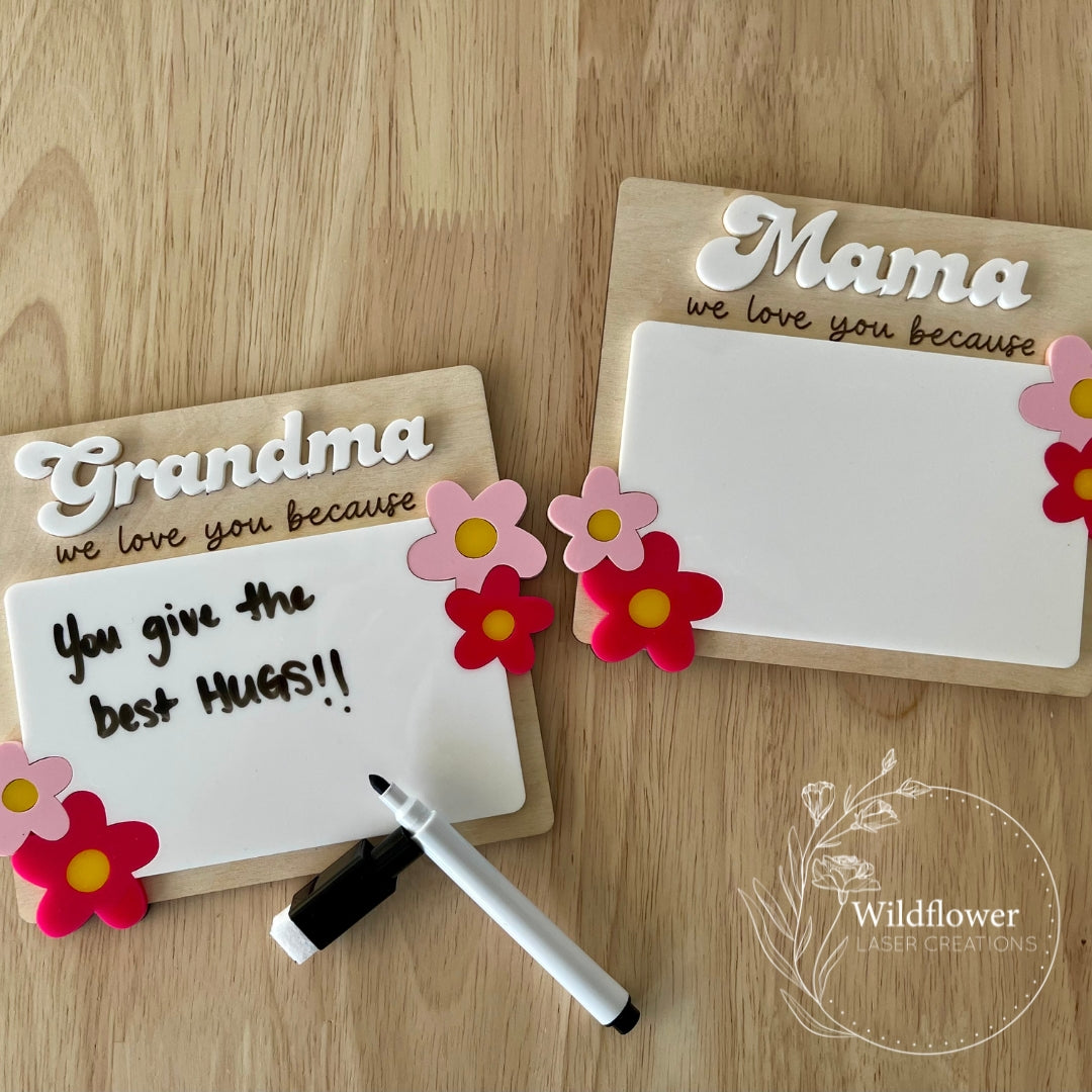 Mother's Day Mini Whiteboard Magnets