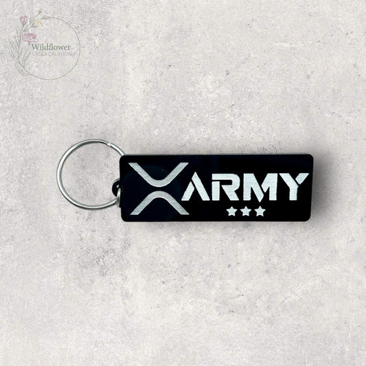 XRP Army Keychain