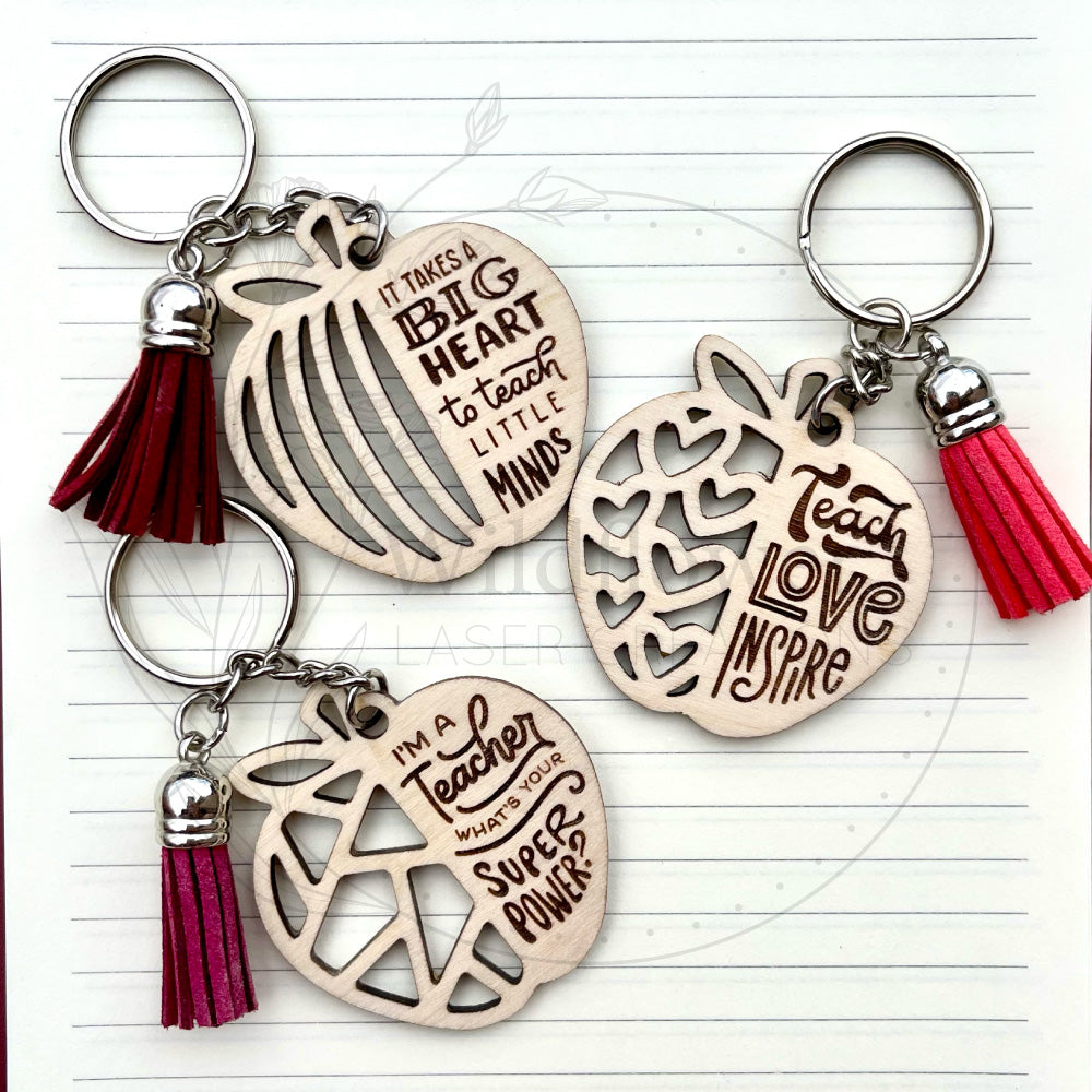 Teacher Appreciation Keychains