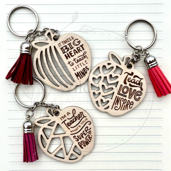 teacher appreciation keychains